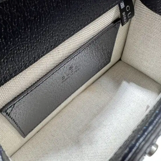 Hyperpeter MATELASSÉ GG HANDLE GUCCI SMALL BAG TOP 0525